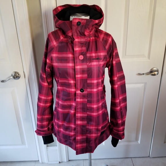 O'Neill Jackets & Coats Oneil Freedom Series Plaid Ski Jacket